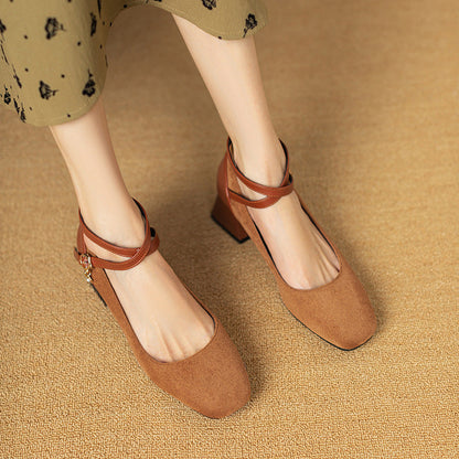 Luxury Suede High Heels