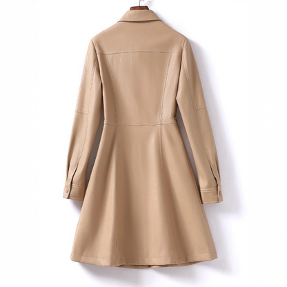 Cinderella Sheepskin Leather Coat - Jack Hafford