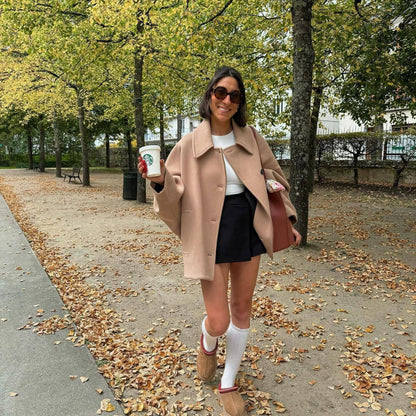 Womens Classic Leather Jacket