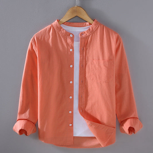 Casual Breathable Cotton Shirt - VibreMode