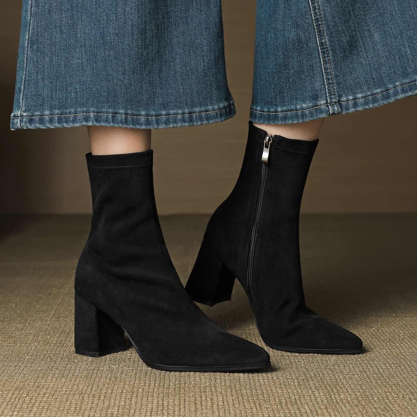 Luxurious Soft Suede Ankle Boots