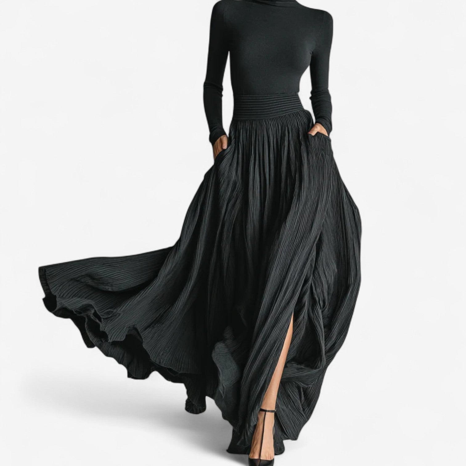 Women's Maxi Dress Violet - VibreMode