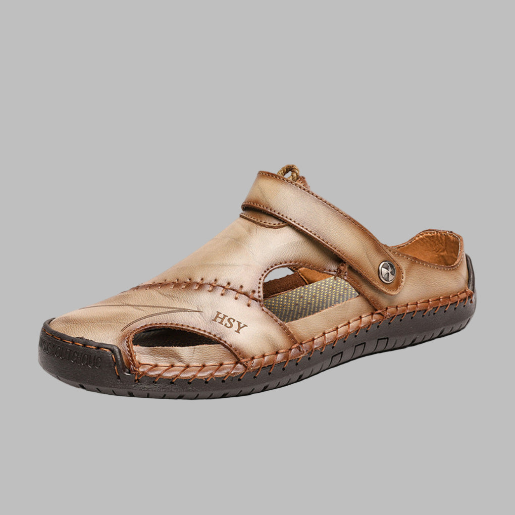 Men's Leather Sandals Comfortable For Summer