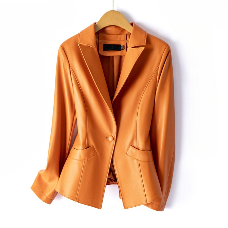 Vittoria Leather Blazer - Jack Hafford