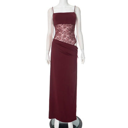 Women's Maxi Dress Streamlined Silhouette