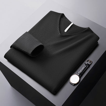 Classic Crew Neck Pullover Sweater
