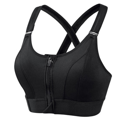 Women's Comfort Bra Zip-Front Supportive - VibreMode