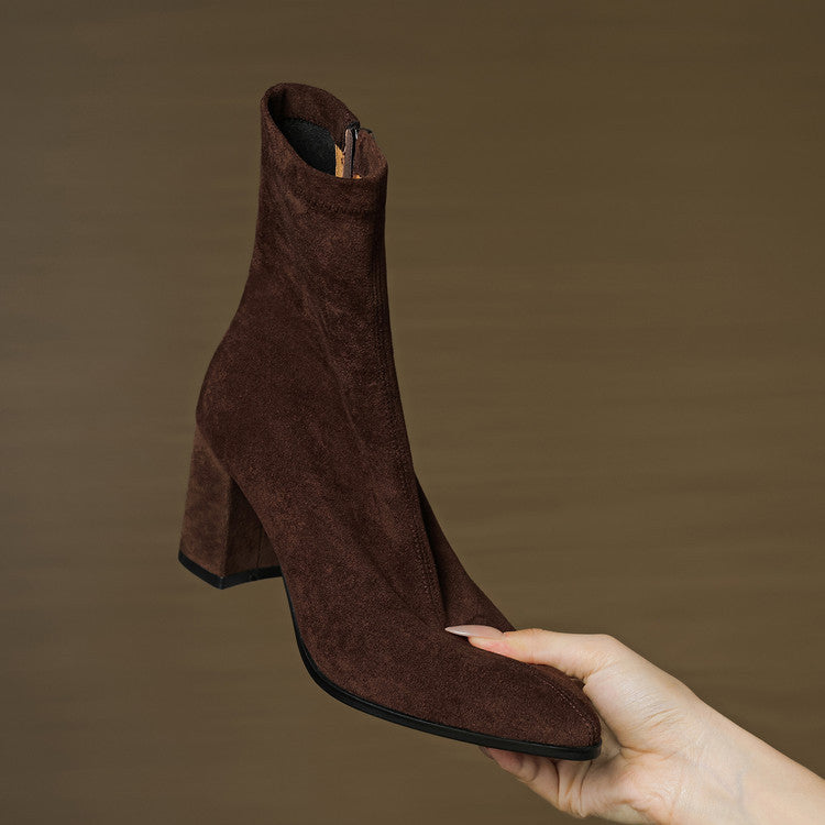 Luxurious Soft Suede Ankle Boots