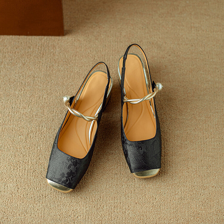 Luxury High Heel Leather Shoes