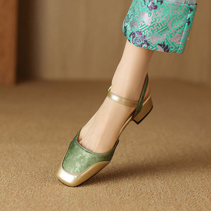 Classic High Heel Slingbacks