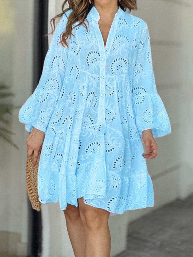 Vivian Women's Tiered Mini Dress