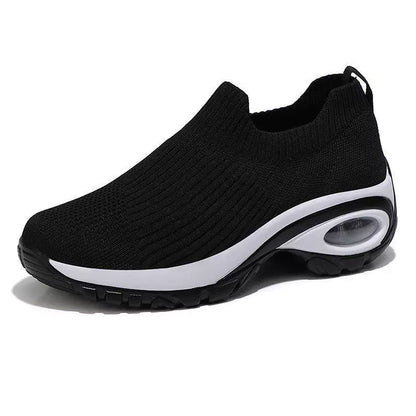 Women's Slip-On Sneakers Breathable Knit Comfort