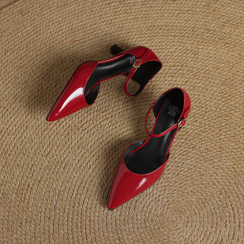 Authentic Premium Leather High Heels