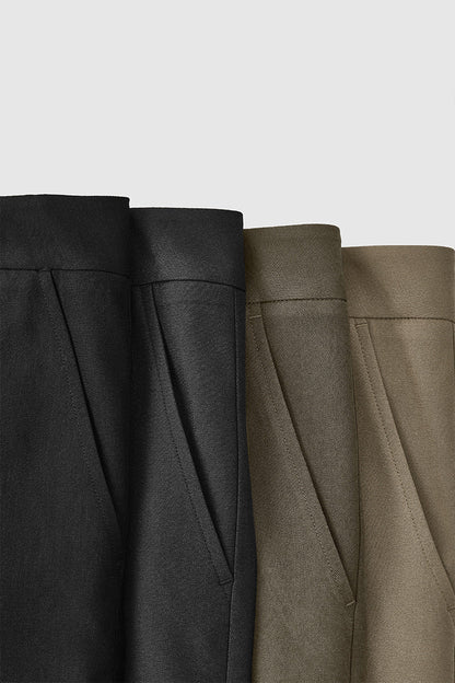 Men's Wide Leg Dress Pants