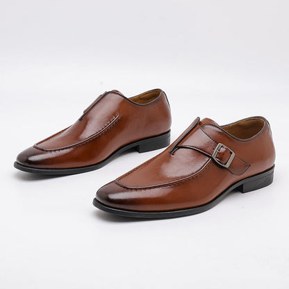 Classic Slip On Leather Loafers