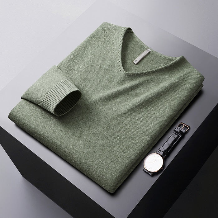 Classic Crew Neck Pullover Sweater