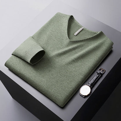 Classic Crew Neck Pullover Sweater
