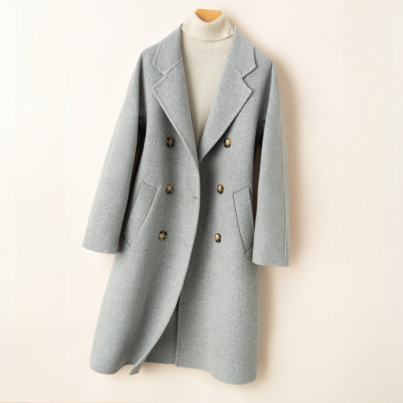 Mary Jane Wool Coat - Jack Hafford