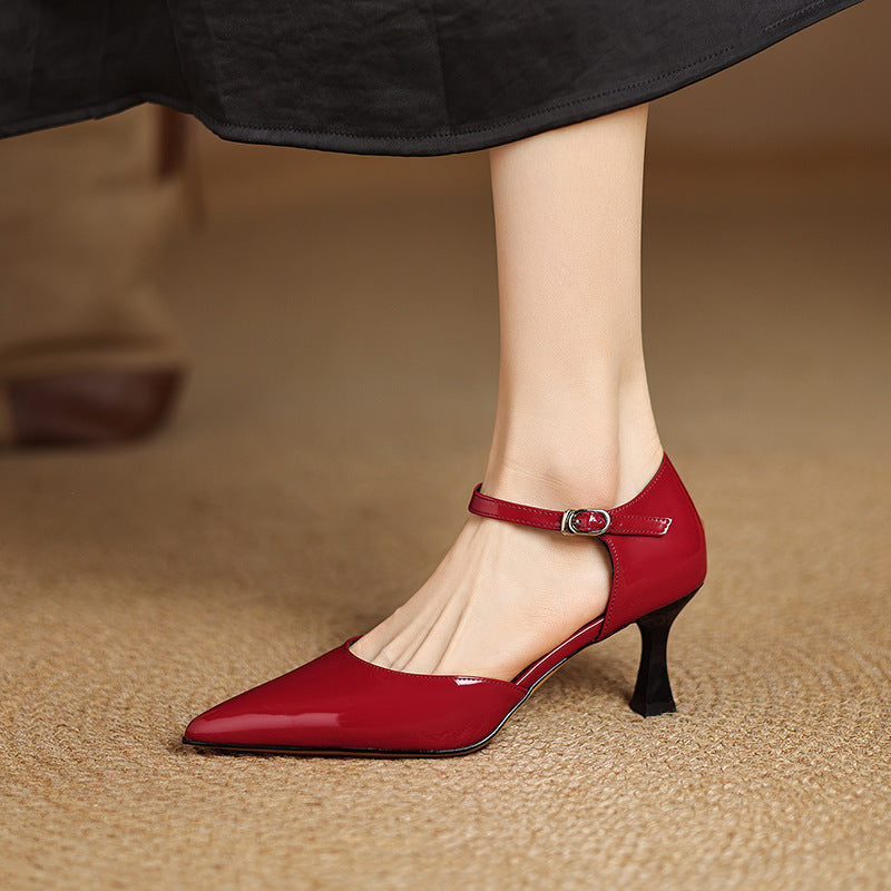 Authentic Premium Leather High Heels