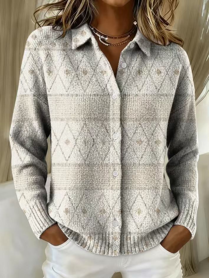 Classic Floral Women's Blouse - VibreMode