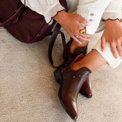 Studded Western Boots