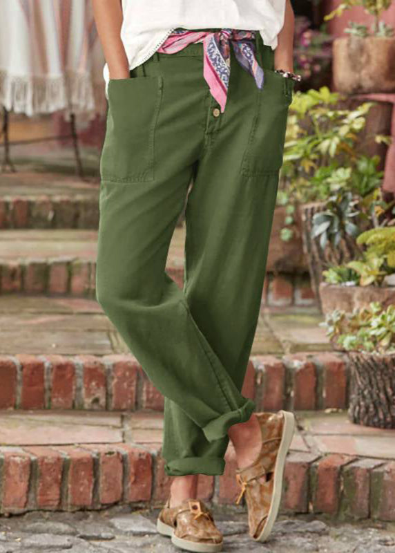 Elegant Women's Relaxed Fit Trousers