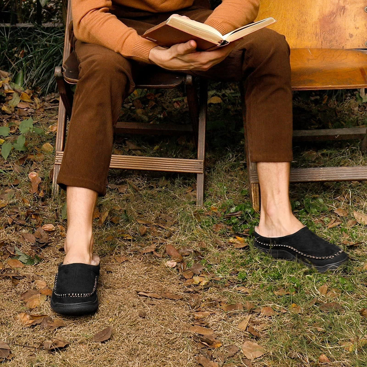 Henry | Men's Warm Comfort Slippers - VibreMode