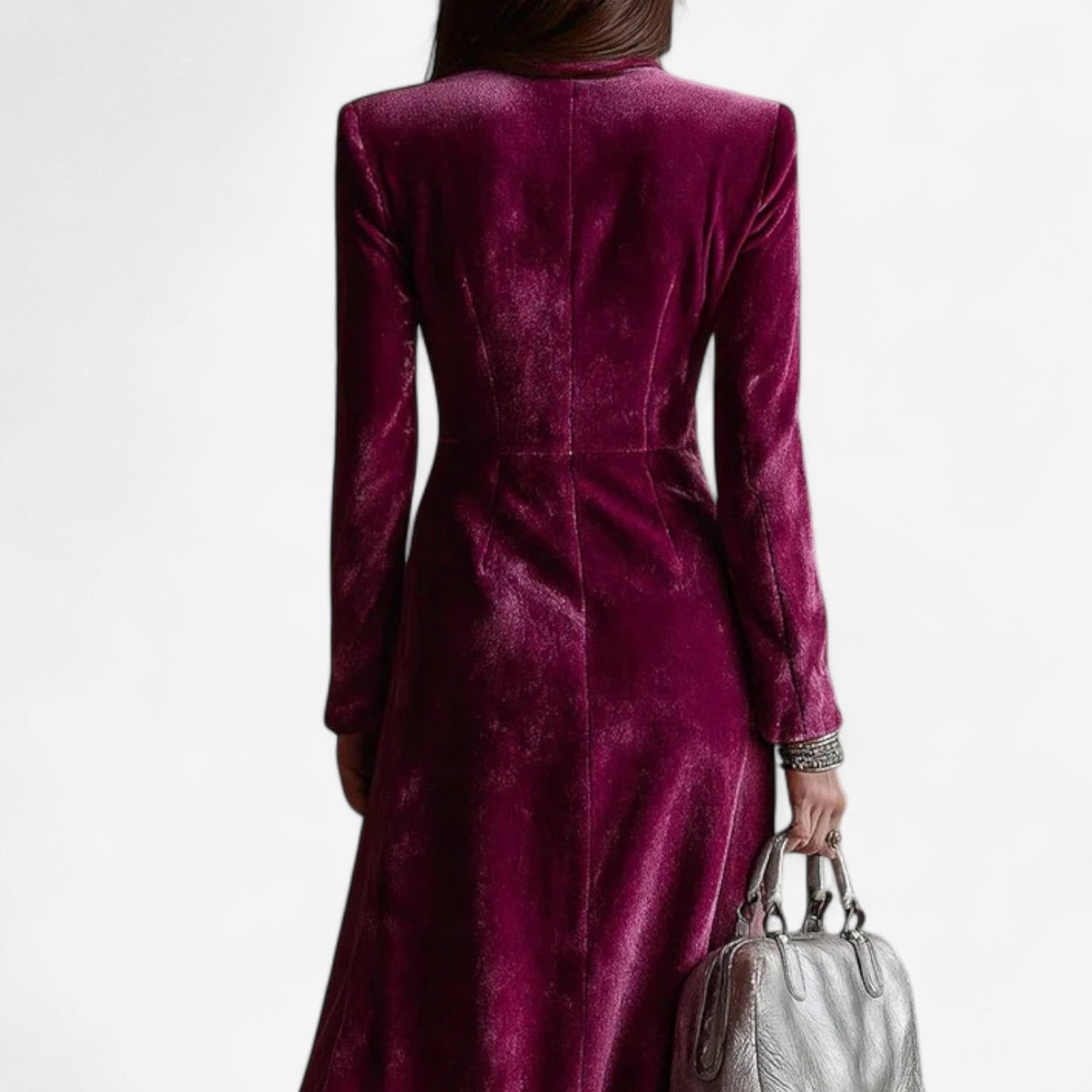 Classic Knee Length Lady Dress