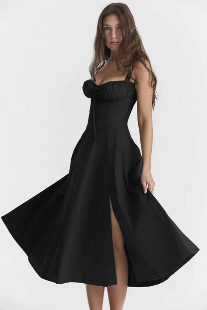 Women's Floral Print Spring Party Dress
