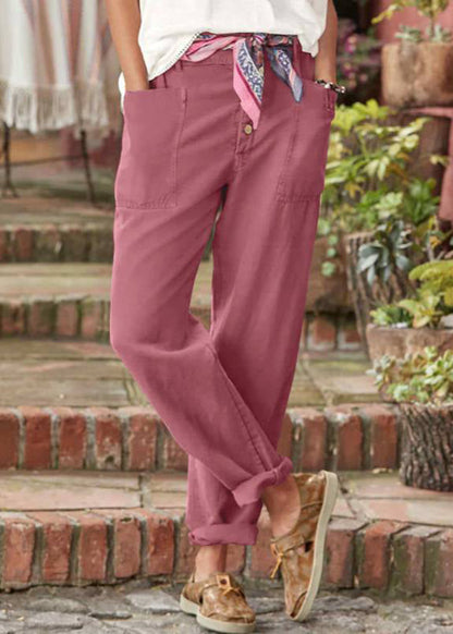 Elegant Women's Relaxed Fit Trousers