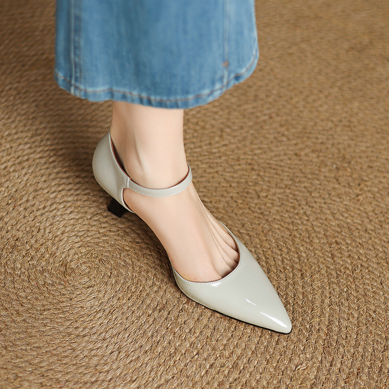 Authentic Premium Leather High Heels
