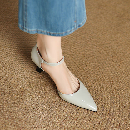 Authentic Premium Leather High Heels