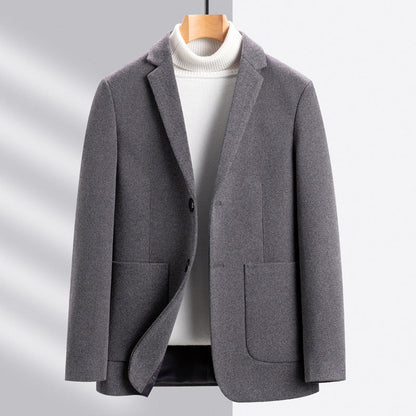 Warm Italian Wool Overcoat