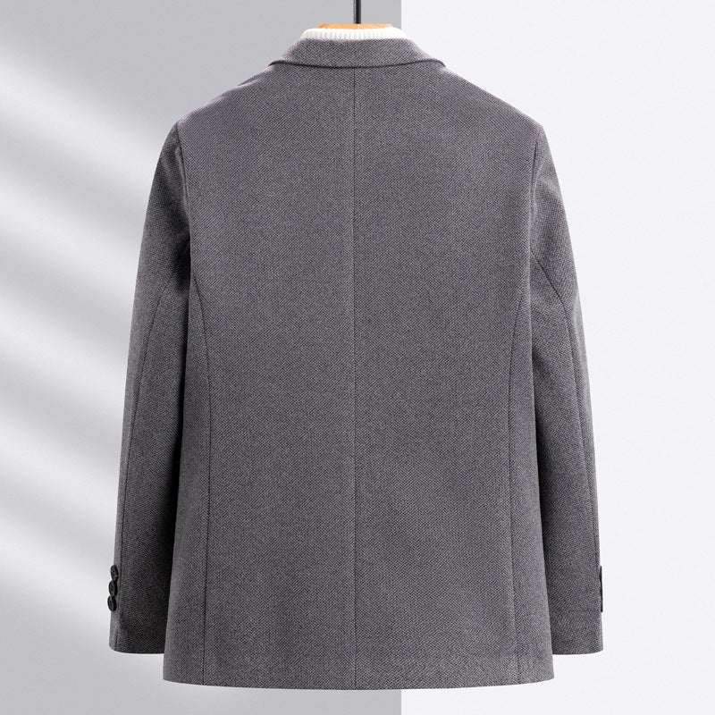 Warm Italian Wool Overcoat