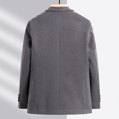 Warm Italian Wool Overcoat