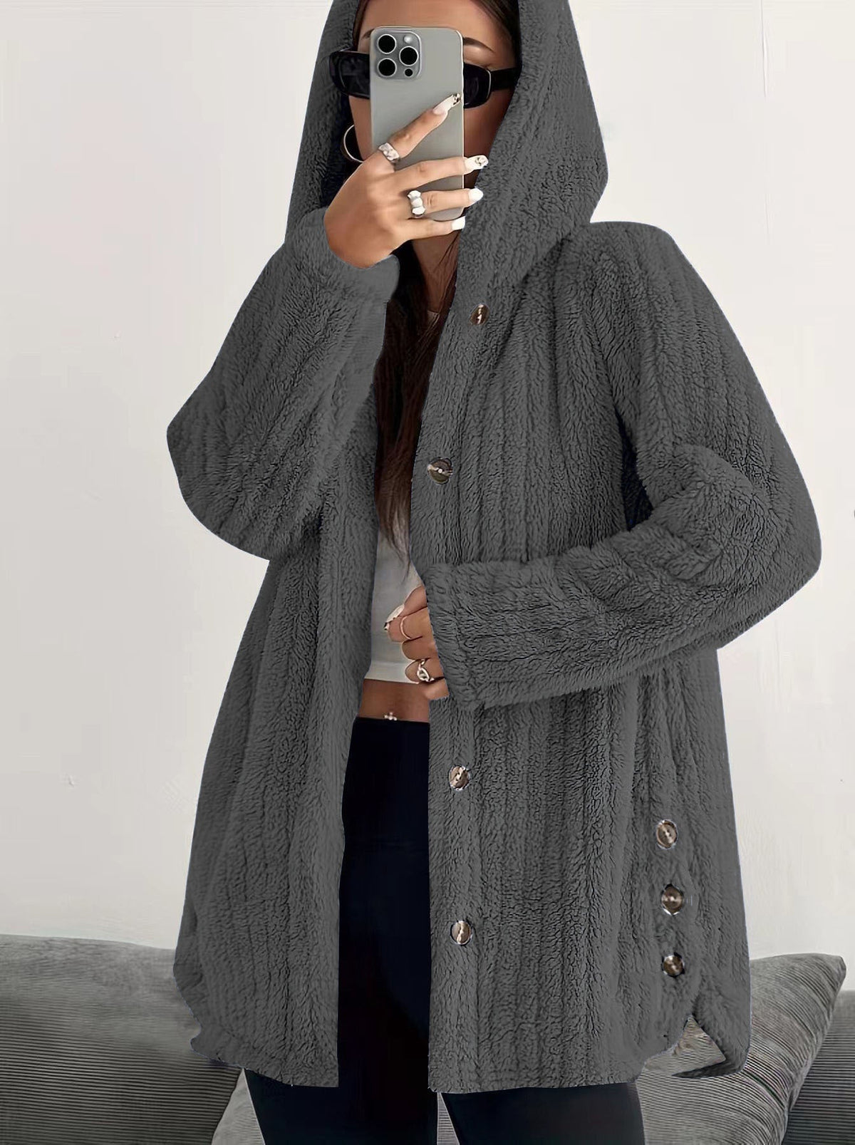 Kendall Hooded Cardigan Sweater