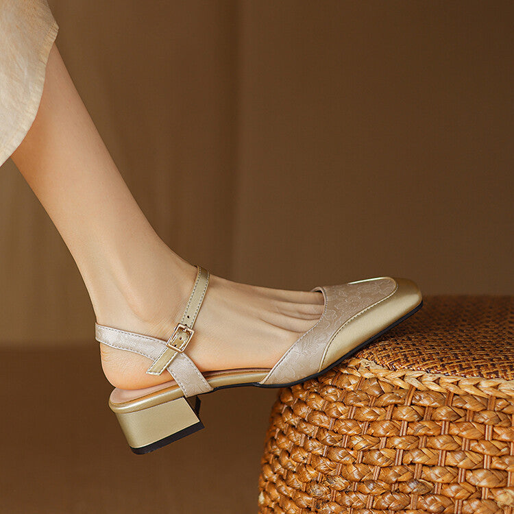 Classic High Heel Slingbacks