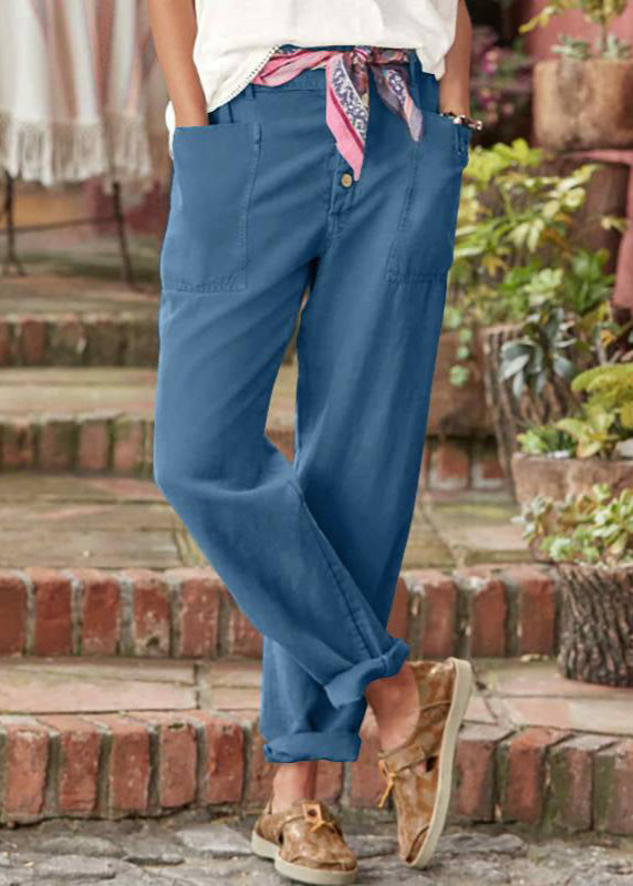 Elegant Women's Relaxed Fit Trousers
