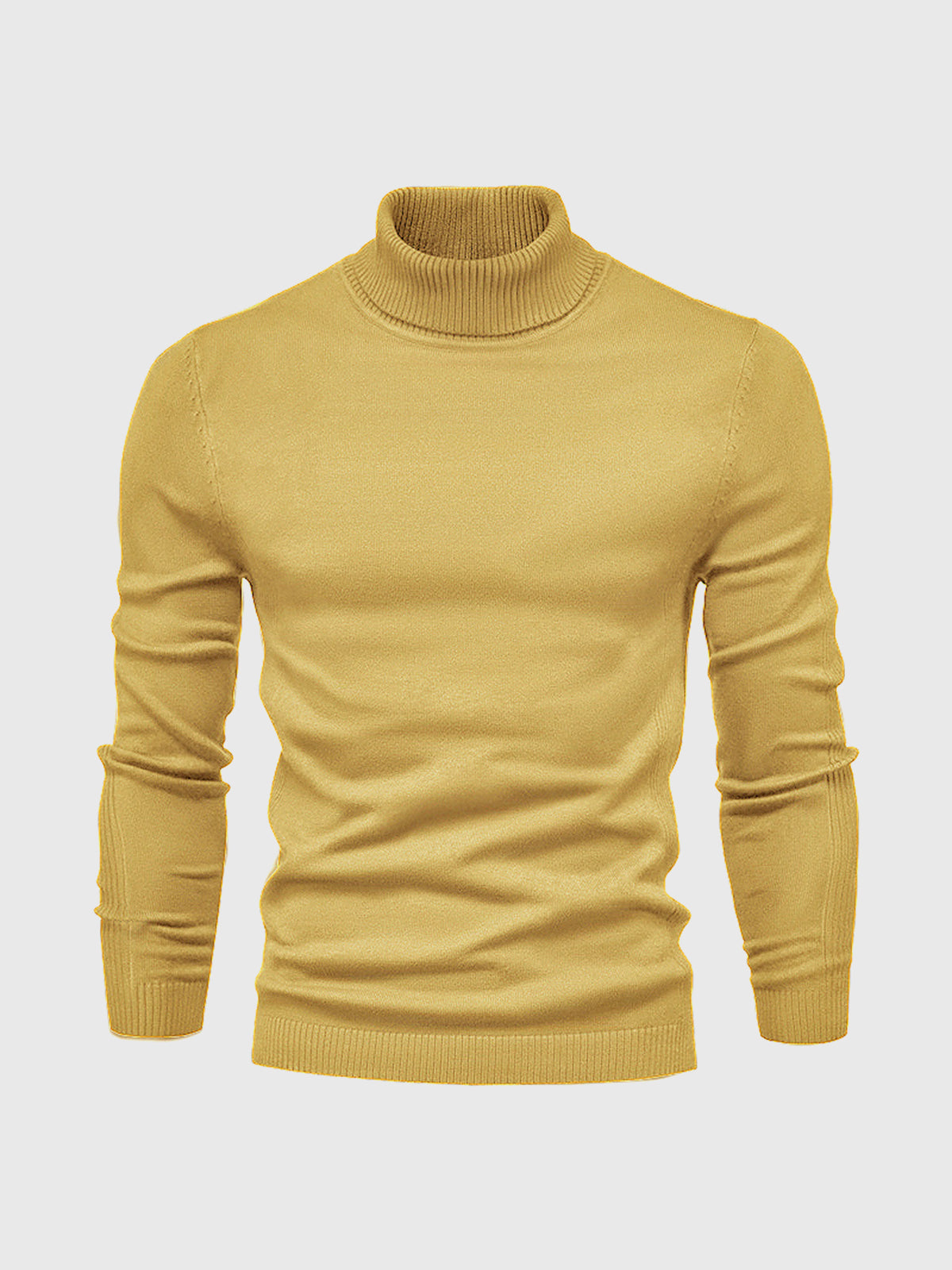 Men's Turtleneck Sweater Washable