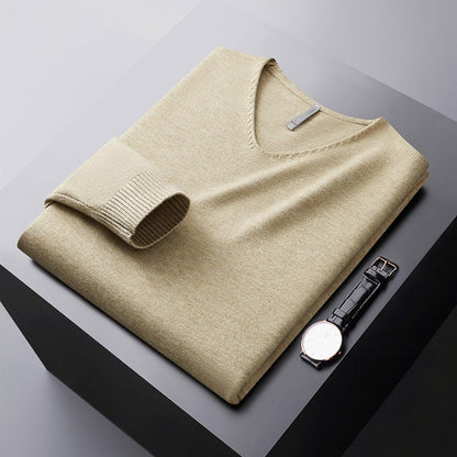 Classic Crew Neck Pullover Sweater