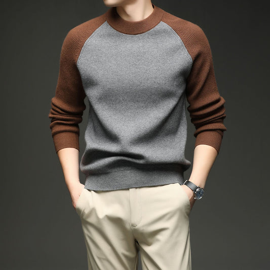 Rowan Women's Two-Tone Wool Sweater - VibreMode