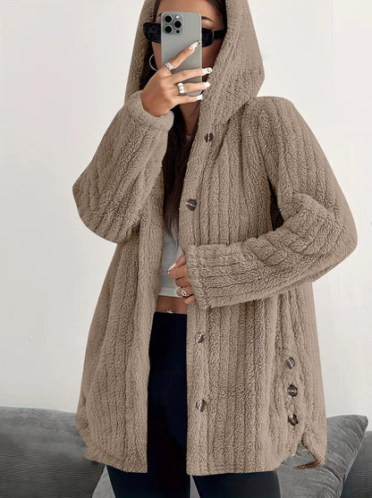 Kendall Cozy Hooded Sweater Cardigan