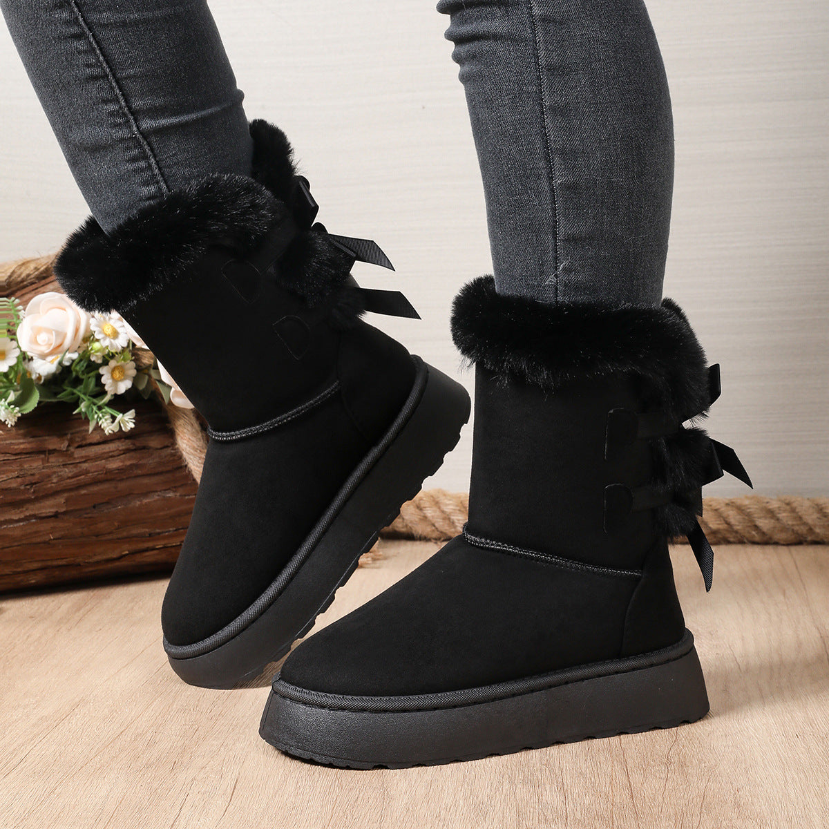 Warm Winter Snow Boots