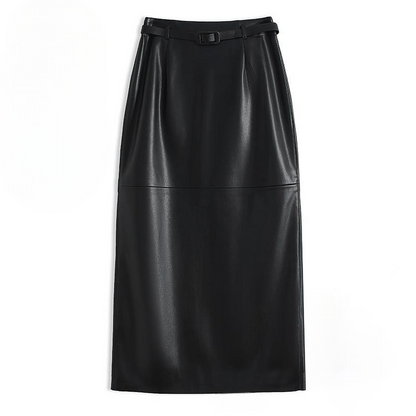 Diana Leather Pencil Skirt - Jack Hafford
