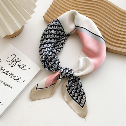 Women's Satin Printed Scarf