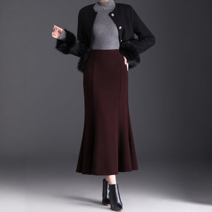 Lina Midi Flared Skirt - Jack Hafford
