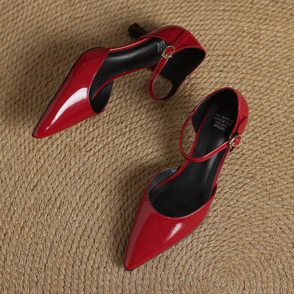 Authentic Premium Leather High Heels