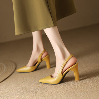 Siena Women's Slingback High Heel Pumps - VibreMode