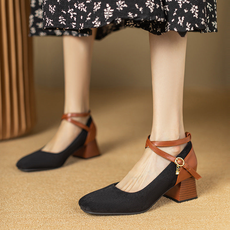 Luxury Suede High Heels
