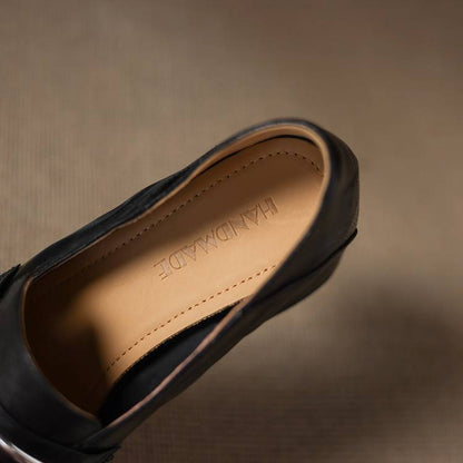 Authentic Leather High Heel Shoe